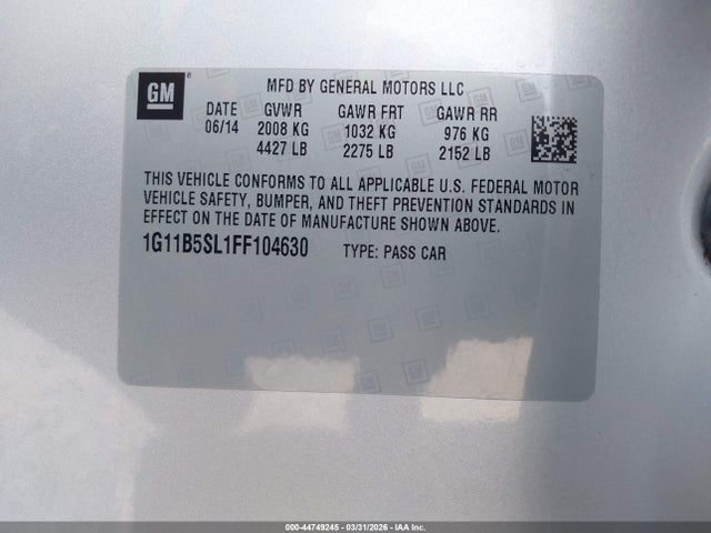 CHEVROLET MALIBU LS - 9