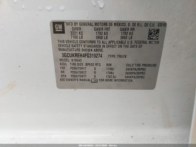 CHEVROLET SILVERADO 1500 - 9