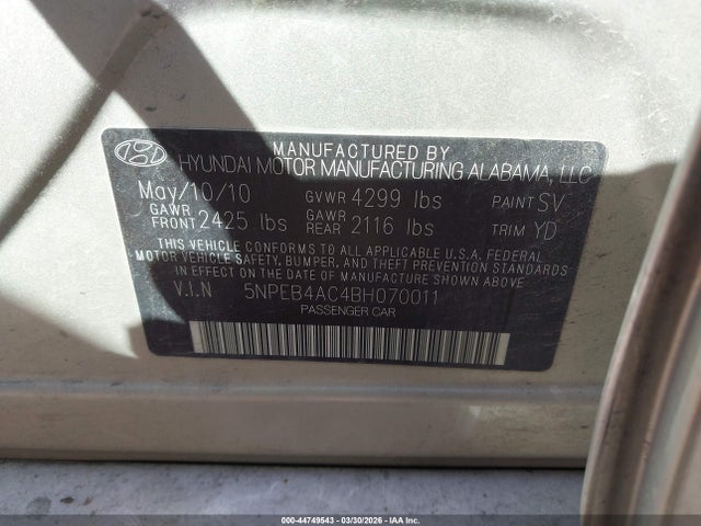 HYUNDAI SONATA GLS - 9