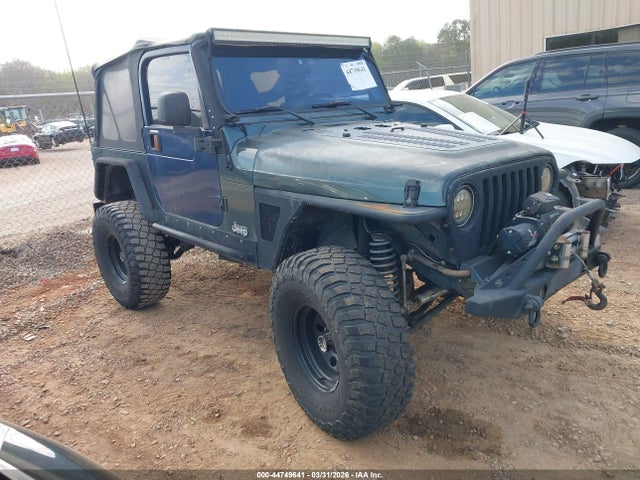 2002 JEEP WRANGLER X