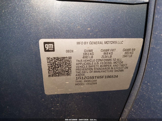 CHEVROLET MALIBU FWD RS - 9