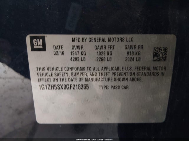 CHEVROLET MALIBU PREMIER - 9