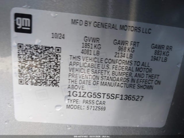 CHEVROLET MALIBU FWD RS - 9