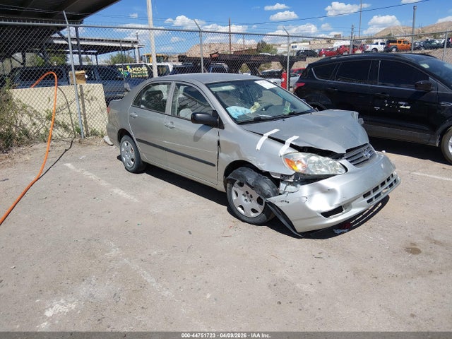 2003 TOYOTA COROLLA CE