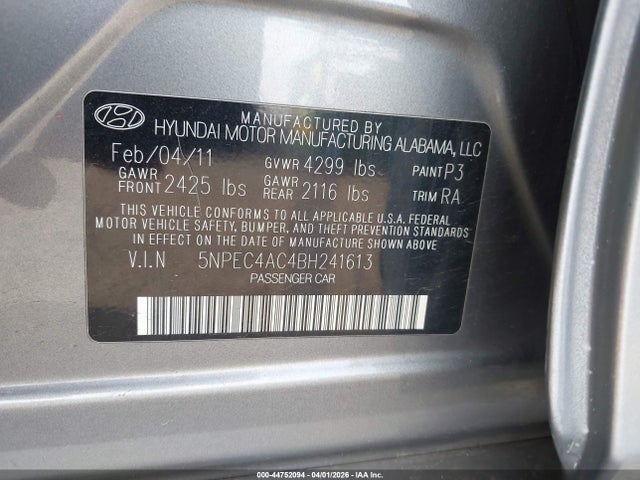 HYUNDAI SONATA SE - 9