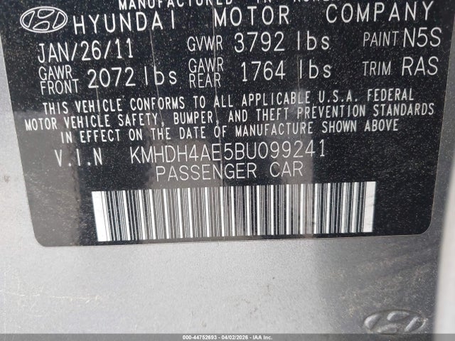 HYUNDAI ELANTRA GLS (ULSAN PLANT) - 9