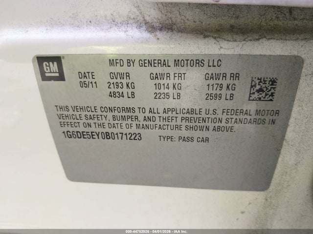 2011 Cadillac CTS LUXURY 照片 9