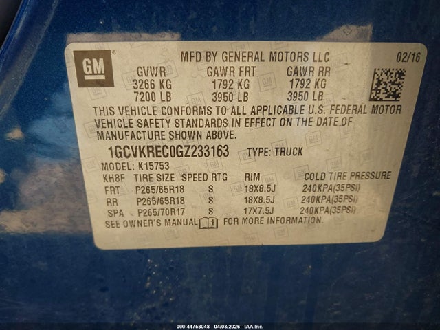 CHEVROLET SILVERADO 1500 - 9