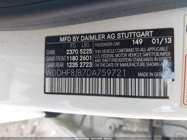 MERCEDES-BENZ E-CLASS - 9