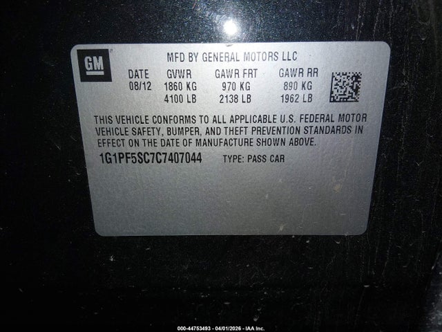 CHEVROLET CRUZE 1LT - 9