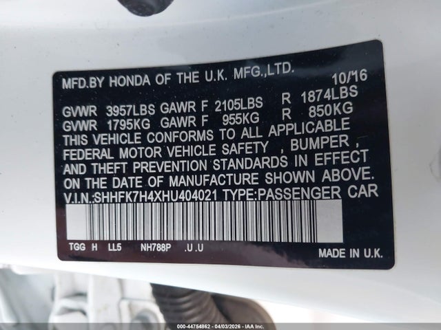 HONDA CIVIC SPORT - 9