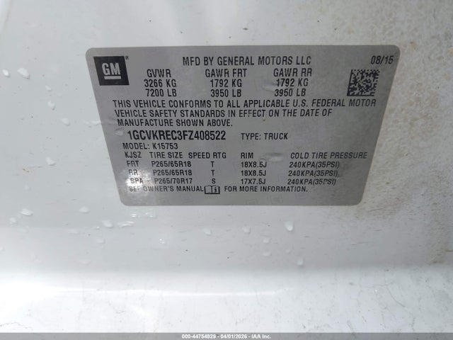 CHEVROLET SILVERADO 1500 2LT - 9