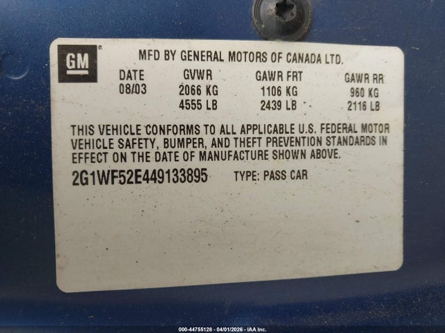 CHEVROLET IMPALA - 9