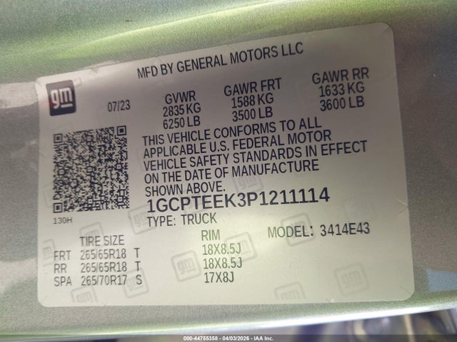 CHEVROLET COLORADO - 9