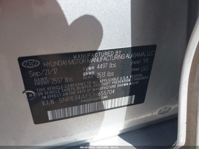 HYUNDAI SONATA SEL - 9