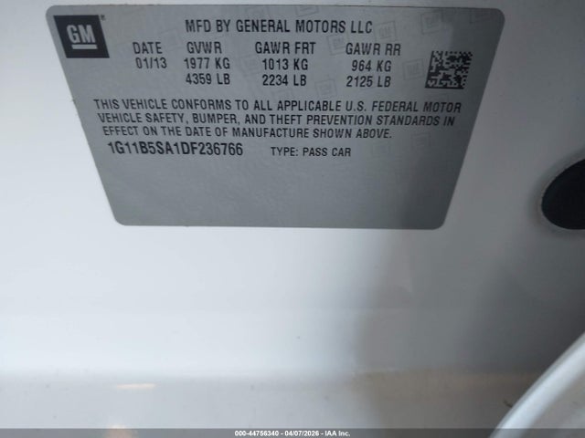 CHEVROLET MALIBU 1LS - 9