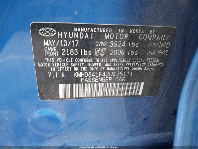 HYUNDAI ELANTRA SEL - 9