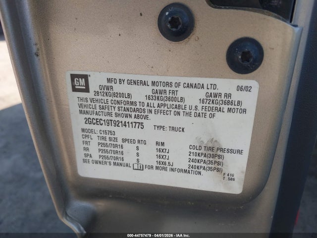 CHEVROLET SILVERADO 1500 - 9