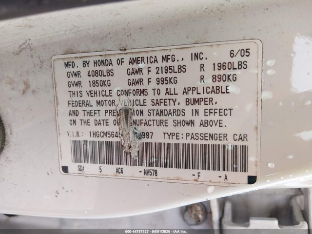 HONDA ACCORD 2.4 LX - 9