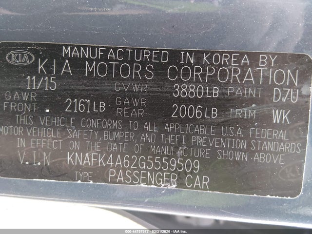 KIA FORTE LX - 9