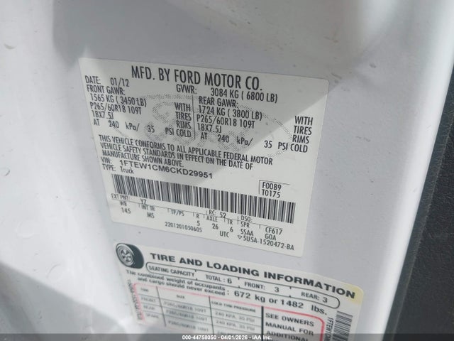 FORD F-150 XLT - 9