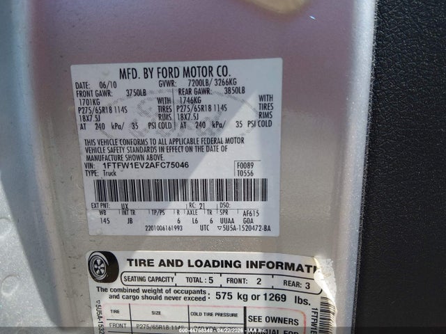FORD F-150 FX4/HARLEY-DAVIDSON/KING RANCH/LARIAT/PLATIN - 9