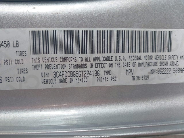 DODGE JOURNEY SXT - 9