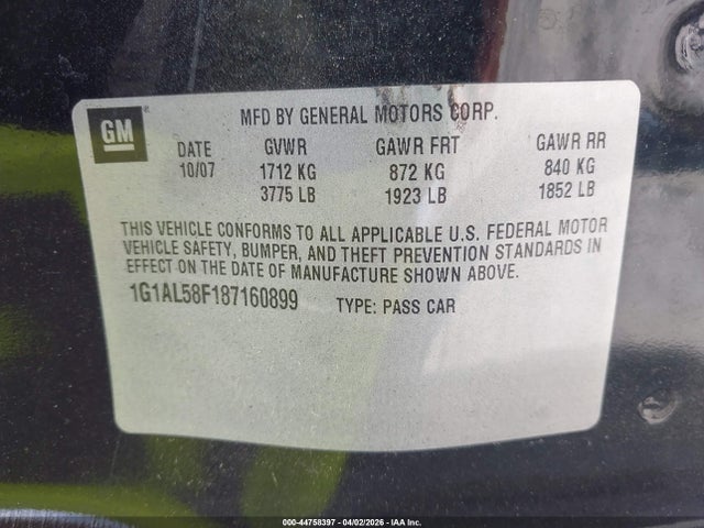 CHEVROLET COBALT LT - 9