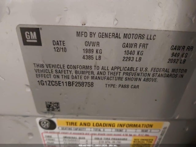 CHEVROLET MALIBU 1LT - 9