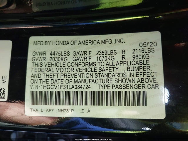 HONDA ACCORD SPORT - 9