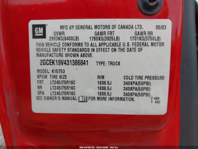 CHEVROLET SILVERADO 1500 - 9