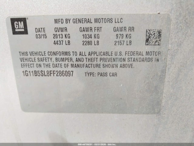 CHEVROLET MALIBU LS - 9