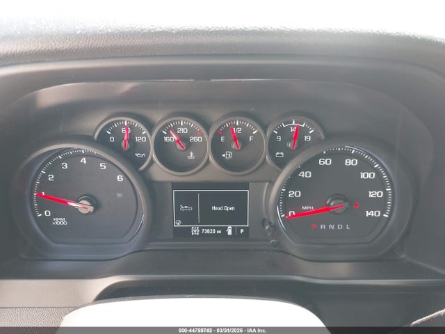 CHEVROLET SILVERADO 1500 4WD SHORT BED WT - 7