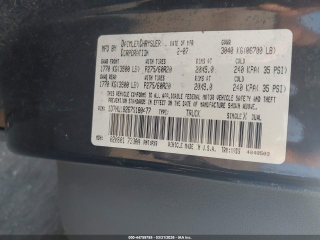 DODGE RAM 1500 SLT/TRX4 OFF ROAD/SPORT - 9