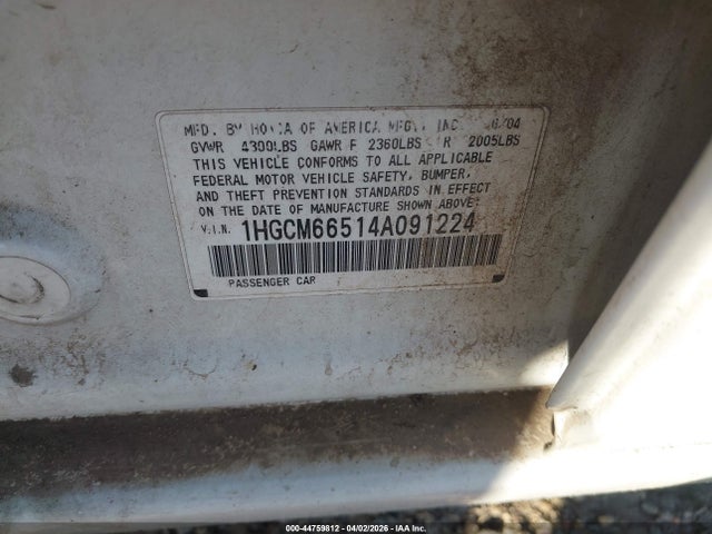 HONDA ACCORD 3.0 EX - 9