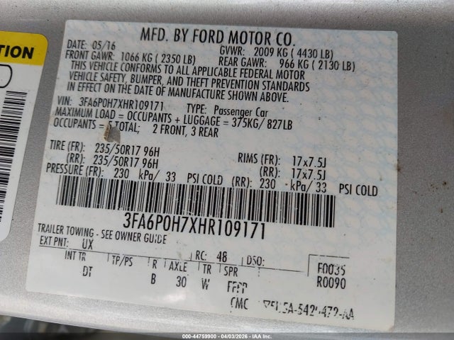 FORD FUSION SE - 9