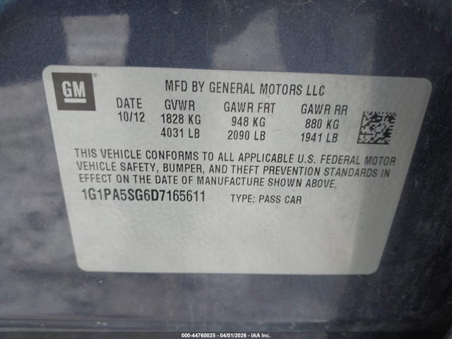 CHEVROLET CRUZE LS AUTO - 9