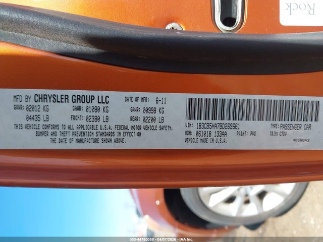 DODGE CALIBER HEAT - 9