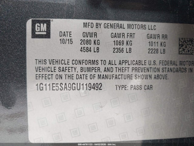 CHEVROLET MALIBU LIMITED LTZ - 9