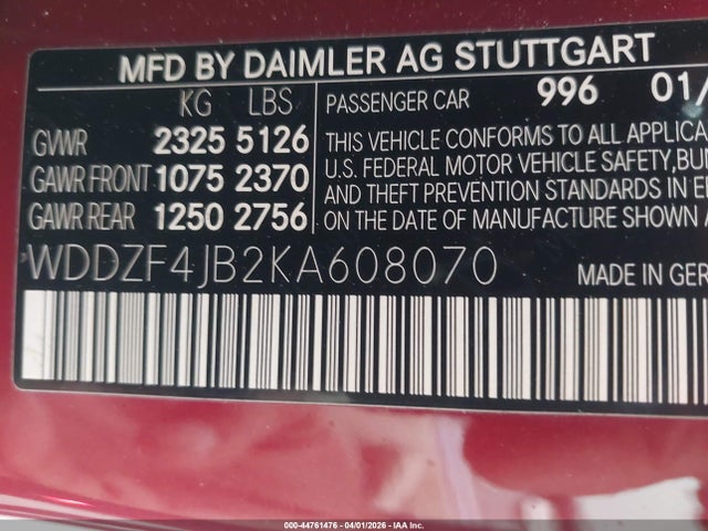 MERCEDES-BENZ E-CLASS - 9