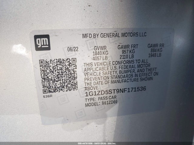 CHEVROLET MALIBU FWD LT - 9