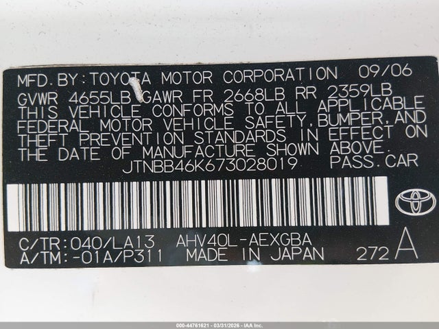 TOYOTA CAMRY - 9