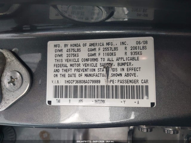 HONDA ACCORD 3.5 EX-L - 9