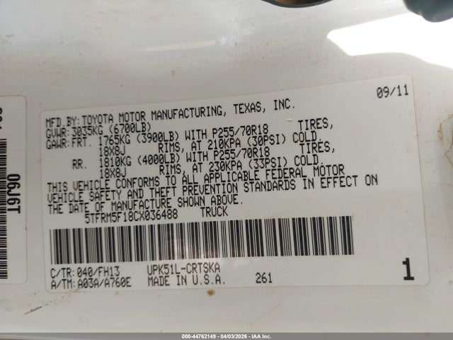 TOYOTA TUNDRA - 9
