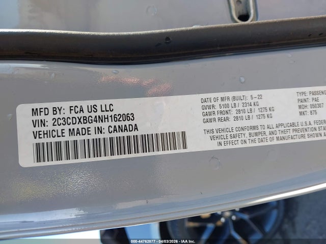 DODGE CHARGER SXT RWD - 9