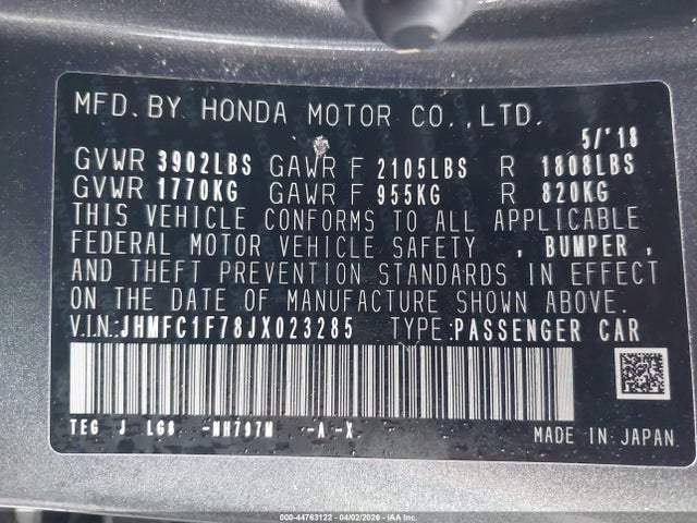 HONDA CIVIC EX-L - 9