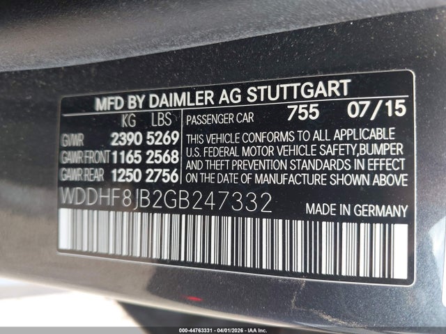 MERCEDES-BENZ E-CLASS - 9