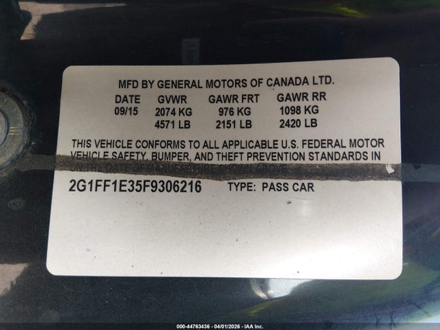 CHEVROLET CAMARO 2LT - 9