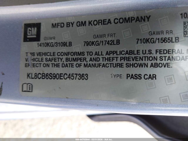 CHEVROLET SPARK LS AUTO - 9