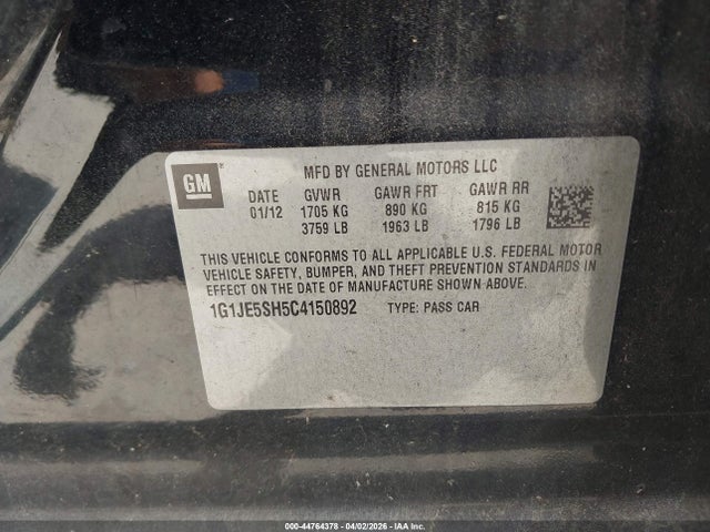 CHEVROLET SONIC 2LZ - 9